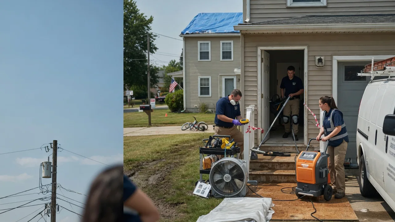 Water Damage Repair in Hilltown, PA near me